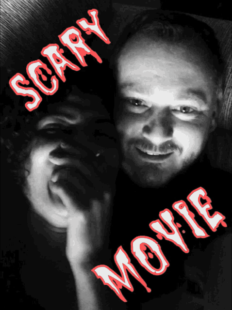 Scary Movie Cover Face GIF
