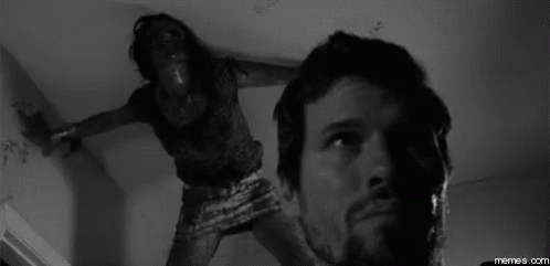 Monster Behind You GIF - Monster Behind You Scary GIFs