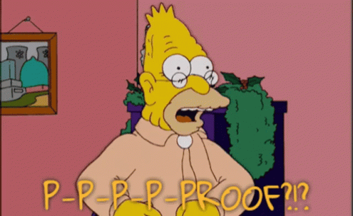 Proof Grandpa Simpson GIF - Proof Grandpa Simpson Grandpa GIFs