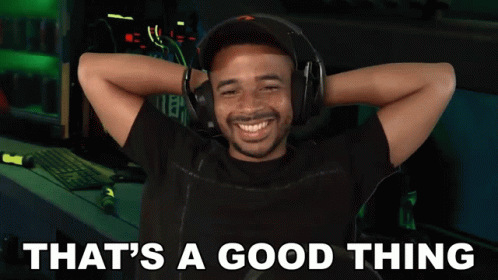 Thats A Good Thing Raynday Gaming GIF - Thats A Good Thing Raynday Gaming Evdog805 GIFs