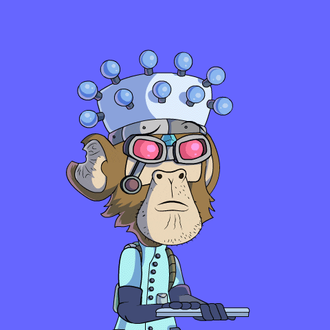 a cartoon of a monkey wearing glasses and a crown holding an apple laptop