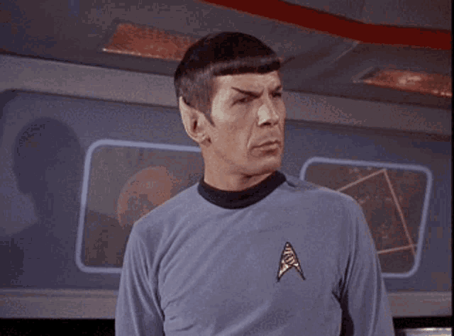 Spock Walk Away GIF - Spock Walk Away GIFs