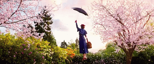 Flying Away Mary Poppins Returns GIF - Flying Away Mary Poppins Returns Mary Poppins GIFs