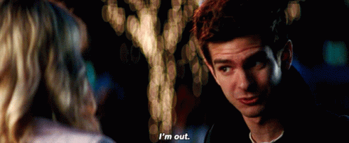Peter Parker Im Out GIF - Peter Parker Im Out I Am Out GIFs