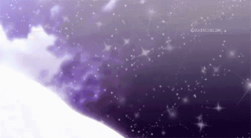 a purple background with a lot of stars on it .