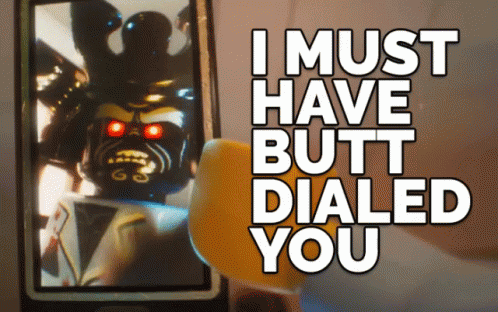 I Must Have Butt Dialed You GIF - Lego Ninjago Butt Dial Lego Ninjago The Lego Ninjago Movie GIFs