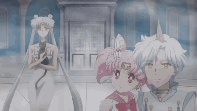 Sailor Moon Crystal GIF - Sailor Moon Crystal Queen Serenity GIFs