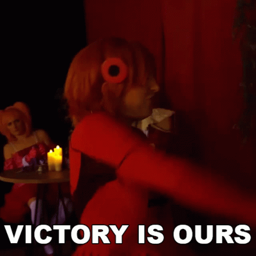 Victory Is Ours Piyori GIF