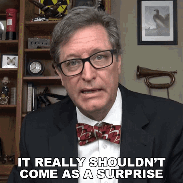 It Really Shouldnt Come As A Surprise The History Guy GIF - It Really Shouldnt Come As A Surprise The History Guy Surprise GIFs