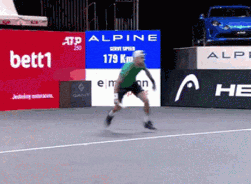 Radu Albot Drop Shot GIF - Radu Albot Drop Shot Tennis GIFs