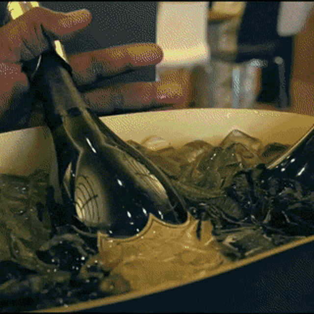 Champagne Dom Perignon GIF