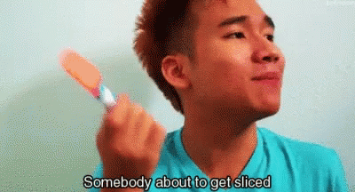 Somebody About To Get Sliced Sassy GIF - Somebody About To Get Sliced Sassy GIFs
