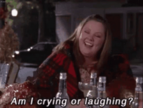Gilmore Girls Am I Crying Or Laughing GIF - Gilmore Girls Am I Crying Or Laughing GIFs