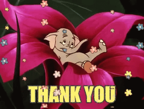 Thank You Dumbo GIF - Thank You Dumbo Flowers GIFs