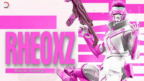 a poster for rheoxz gaming shows a soldier holding a rifle