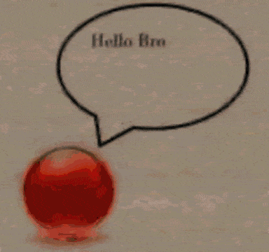 a speech bubble with the word hello written on it