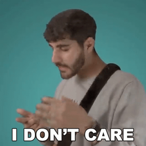 I Dont Care Rudy Ayoub GIF - I Dont Care Rudy Ayoub It Doesnt Matter To Me GIFs