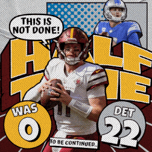 a football player holding a ball with a speech bubble saying this is not done