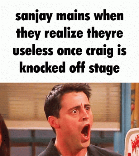 Sanjay Craig Smash Bros Sanjay Mains GIF - Sanjay Craig Smash Bros Sanjay Mains Shocked GIFs