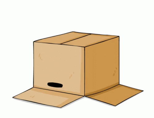 Leave Me Alone Hide In A Box GIF - Leave Me Alone Hide In A Box GIFs