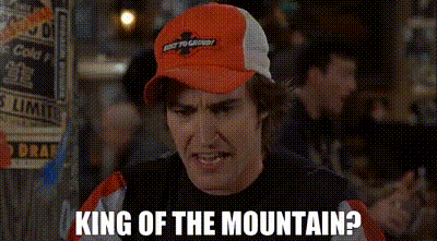 Out Cold King Of The Mountain GIF - Out Cold King Of The Mountain GIFs