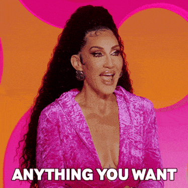 Anything You Want Michelle Visage GIF - Anything You Want Michelle Visage Rupaul’s Drag Race GIFs