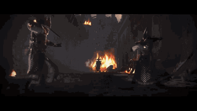 a video game character with horns and the word hello on the bottom right