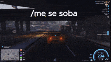 a screenshot of a video game with the words / me se soba on the top