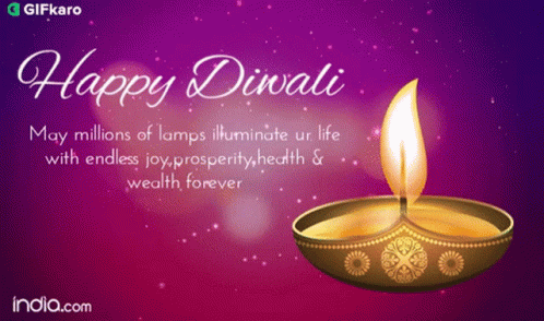 Happy Diwali Gifkaro GIF - Happy Diwali Gifkaro Wish You A Happy Diwali GIFs