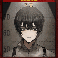 a drawing of a boy with the number 50 in the corner