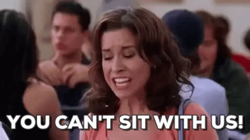 Mean Girls You Cant GIF - Mean Girls You Cant Sit GIFs
