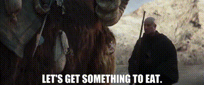 The Book Of Boba Fett Lets Get Something To Eat GIF - The Book Of Boba Fett Lets Get Something To Eat Food GIFs