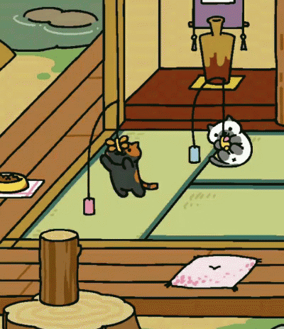 Neko Atsume Kitty GIF - Neko Atsume Kitty House GIFs