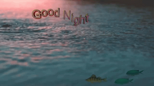 Goodnight Water GIF - Goodnight Water Reflection GIFs