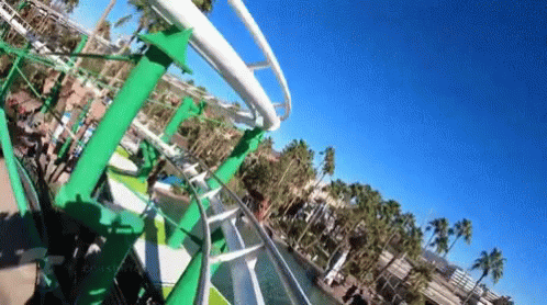 Rollercoaster Thrill Ride GIF - Rollercoaster Thrill Ride Lifted Up GIFs