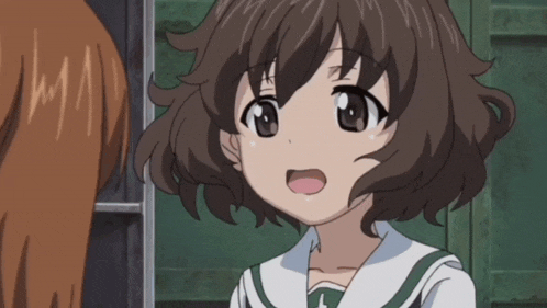 a close up of a girl 's face with a green background