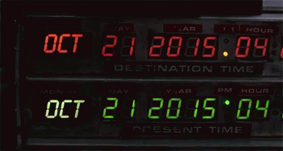 Oct 21 2015 GIF - Back To The Future 2015 October GIFs