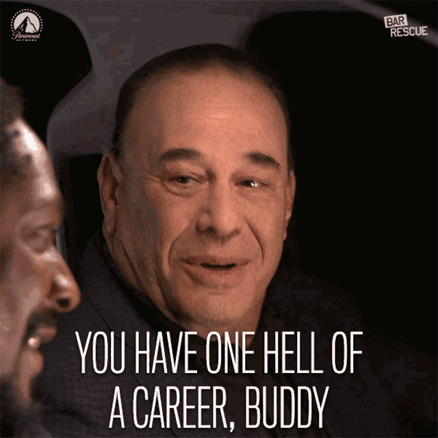 You Have One Hell Of A Career Buddy Accomplished GIF - You Have One Hell Of A Career Buddy Accomplished Youve Done A Lot GIFs