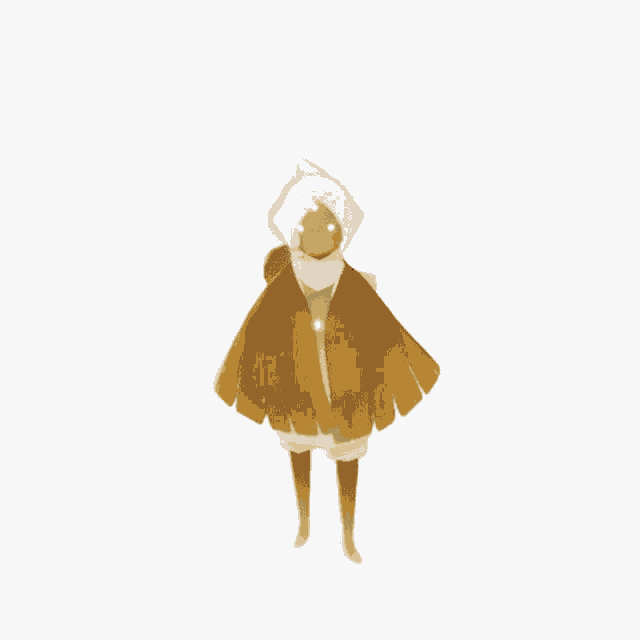 a cartoon character with wings and a white cape