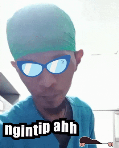 a man wearing a surgical cap and sunglasses says ngintip ahn