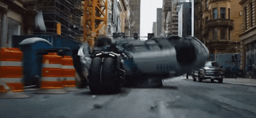 a motorcycle that has the word police on the back