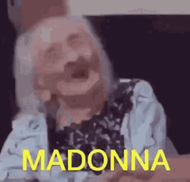 Madonna Madonna Old GIF - Madonna Madonna Old Hagdonna GIFs