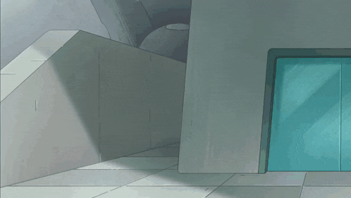 a group of cartoon characters peeking over a ledge