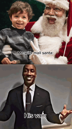 Meme Santa GIF - Meme Santa Van GIFs