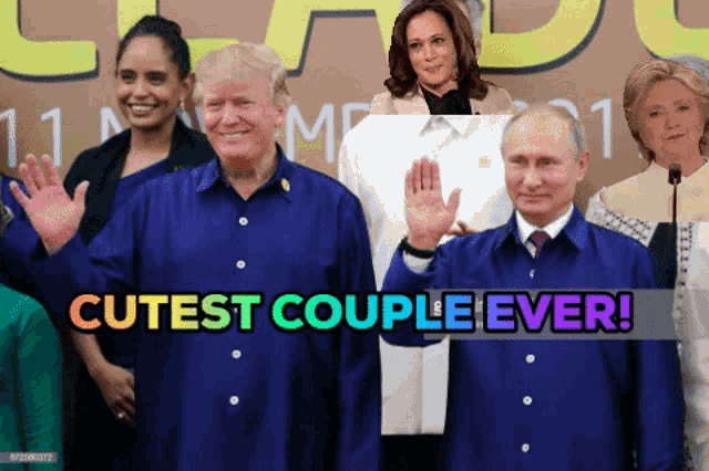 Donald Trump Vladimir Putin GIF - Donald Trump Vladimir Putin Trump GIFs