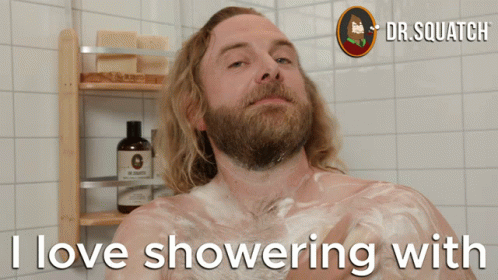 I Love Showering With Dr Squatch I Get Excited To Turn On That Wetness GIF - I Love Showering With Dr Squatch I Love Showering With Dr Squatch GIFs