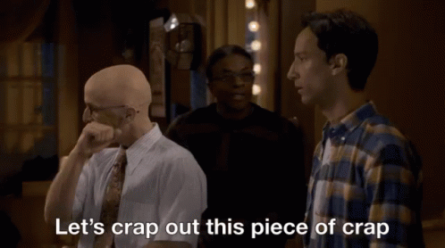 Abed Nadir Lets Crap Out This Piece Of Crap GIF - Abed Nadir Lets Crap Out This Piece Of Crap Community GIFs