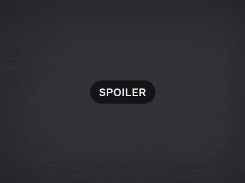 the word spoiler is on a black background