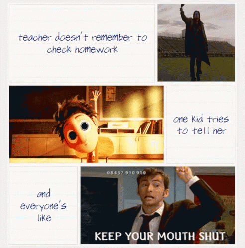 Keep Your Mouth Shut Student GIF - Keep Your Mouth Shut Student Assignment GIFs