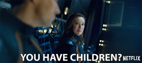 You Have Children Molly Parker GIF - You Have Children Molly Parker Maureen Robinson GIFs